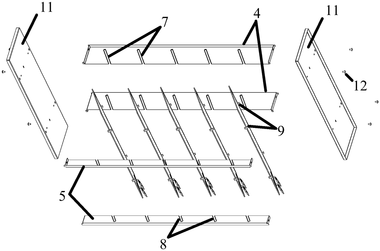 Electrical heating film warmer and assembly method of warmer