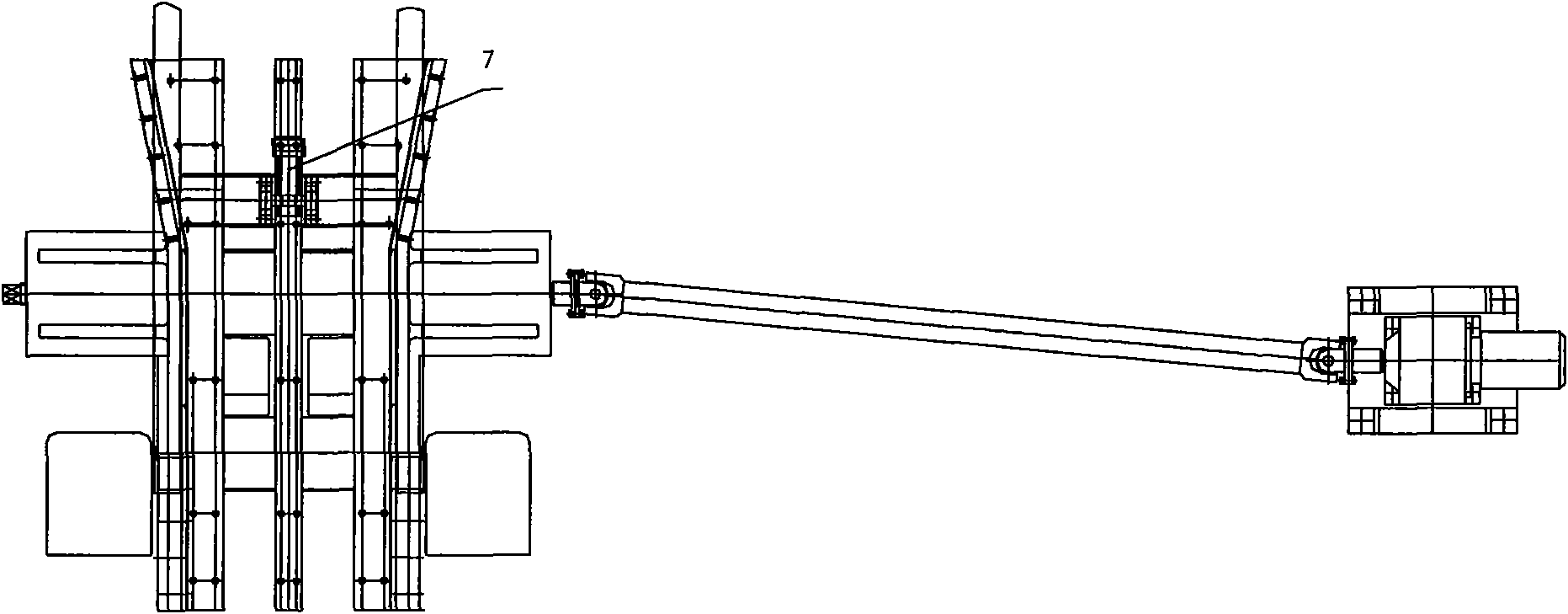 Energy-saving environment-friendly rolling mill guiding device