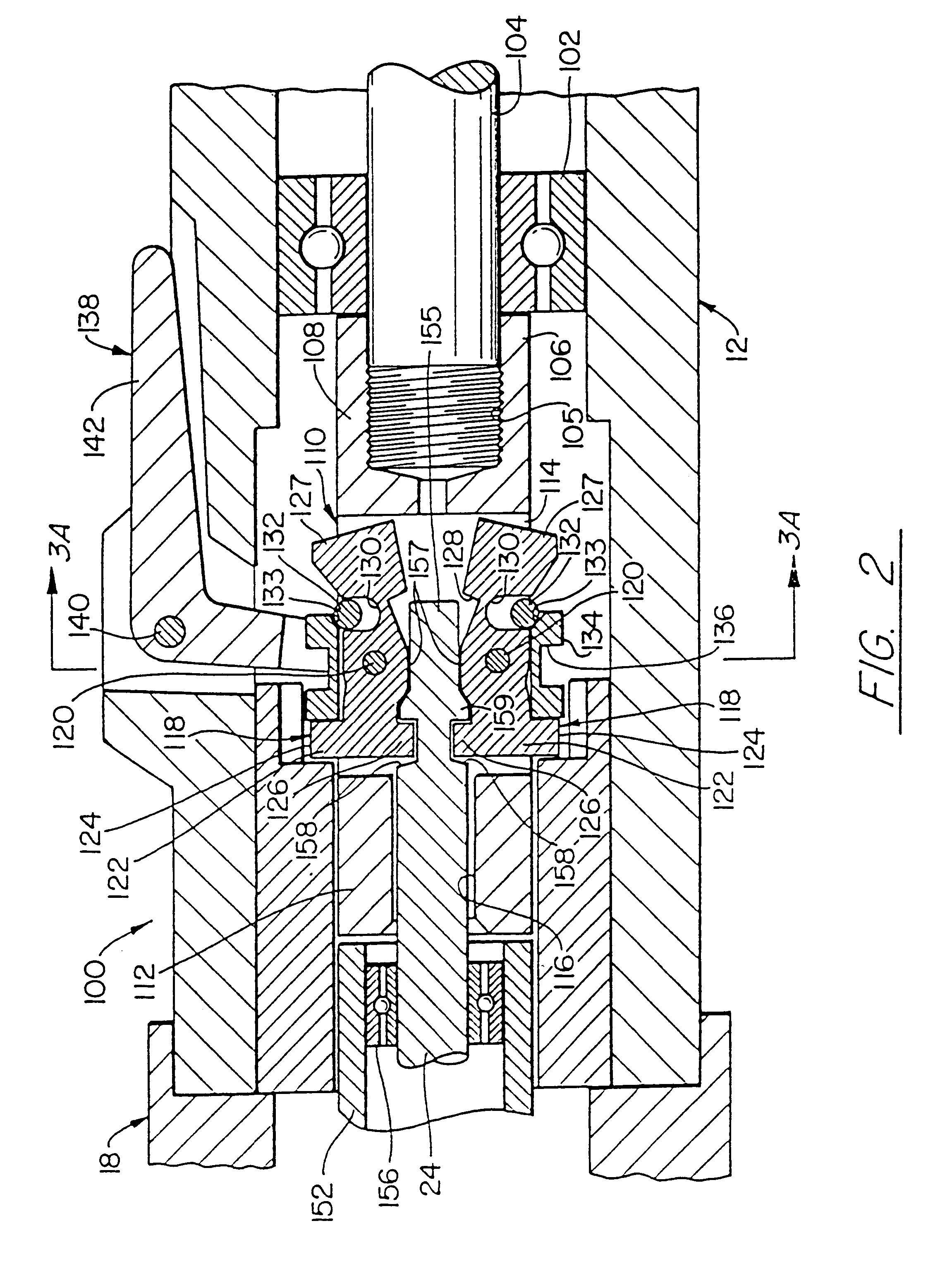 Tool holding mechanism for a motor driven surgical instrument