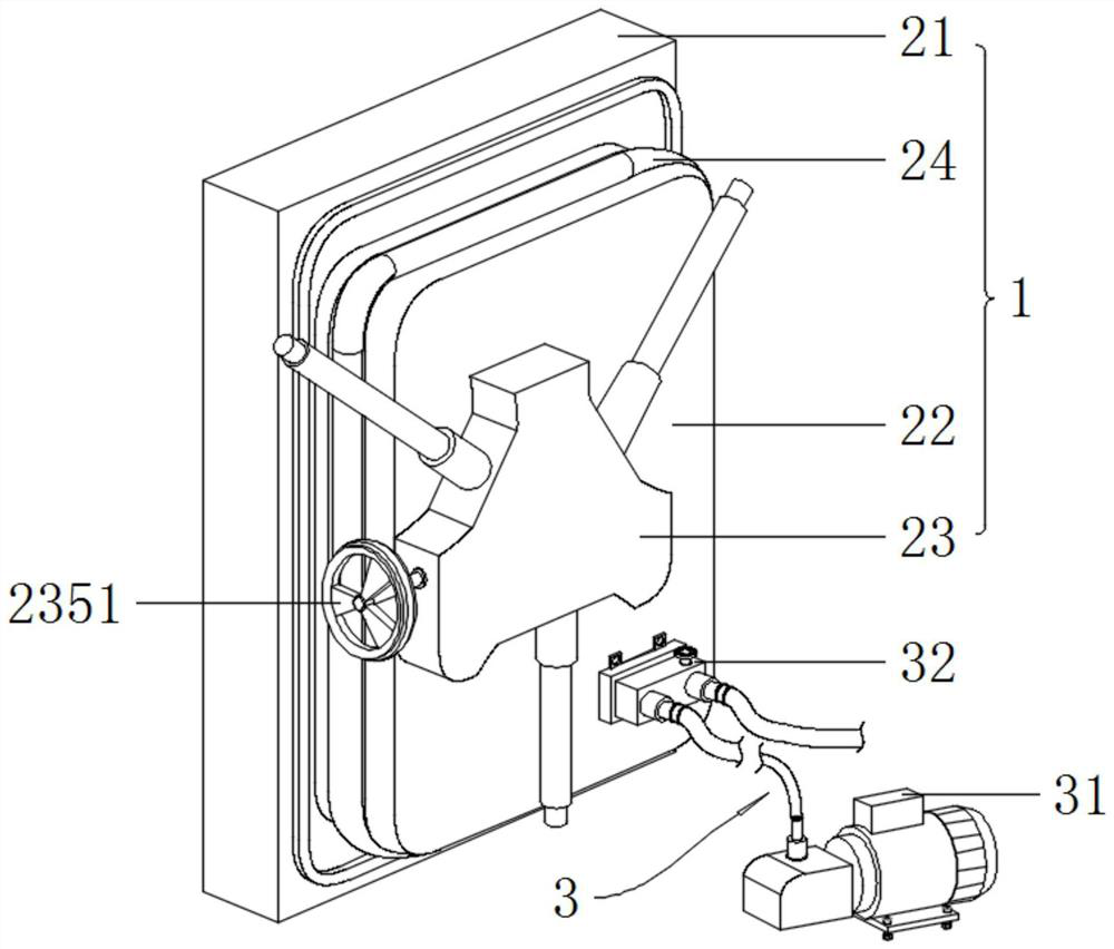 Civil air defense door based on high barrier effect