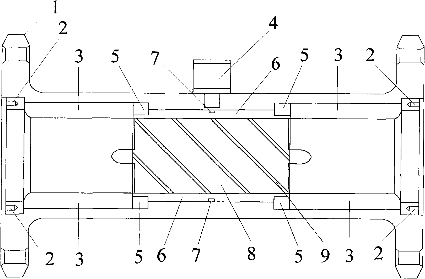 Novel turbine volumetric flowmeter with high precision