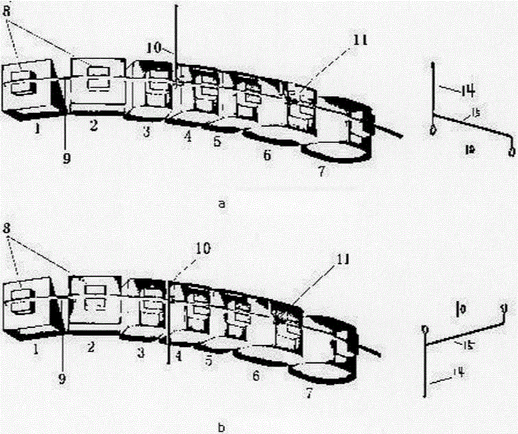 Sliding rod type tooth retrusion device