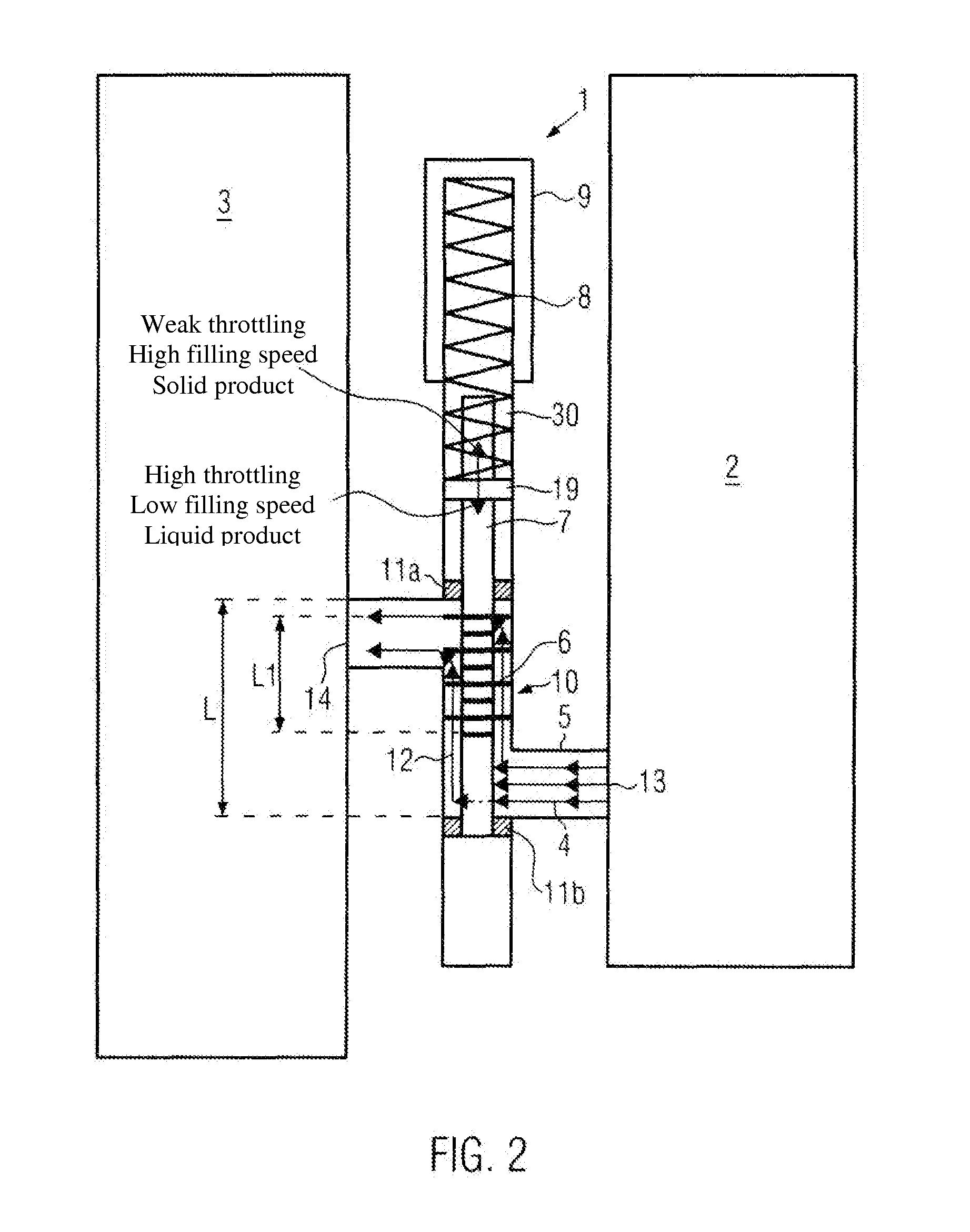 Device and method for distributing residual air in pasty masses, in particular for the production of sausages