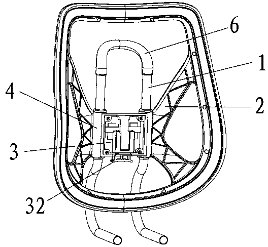 Seat back height adjusting device