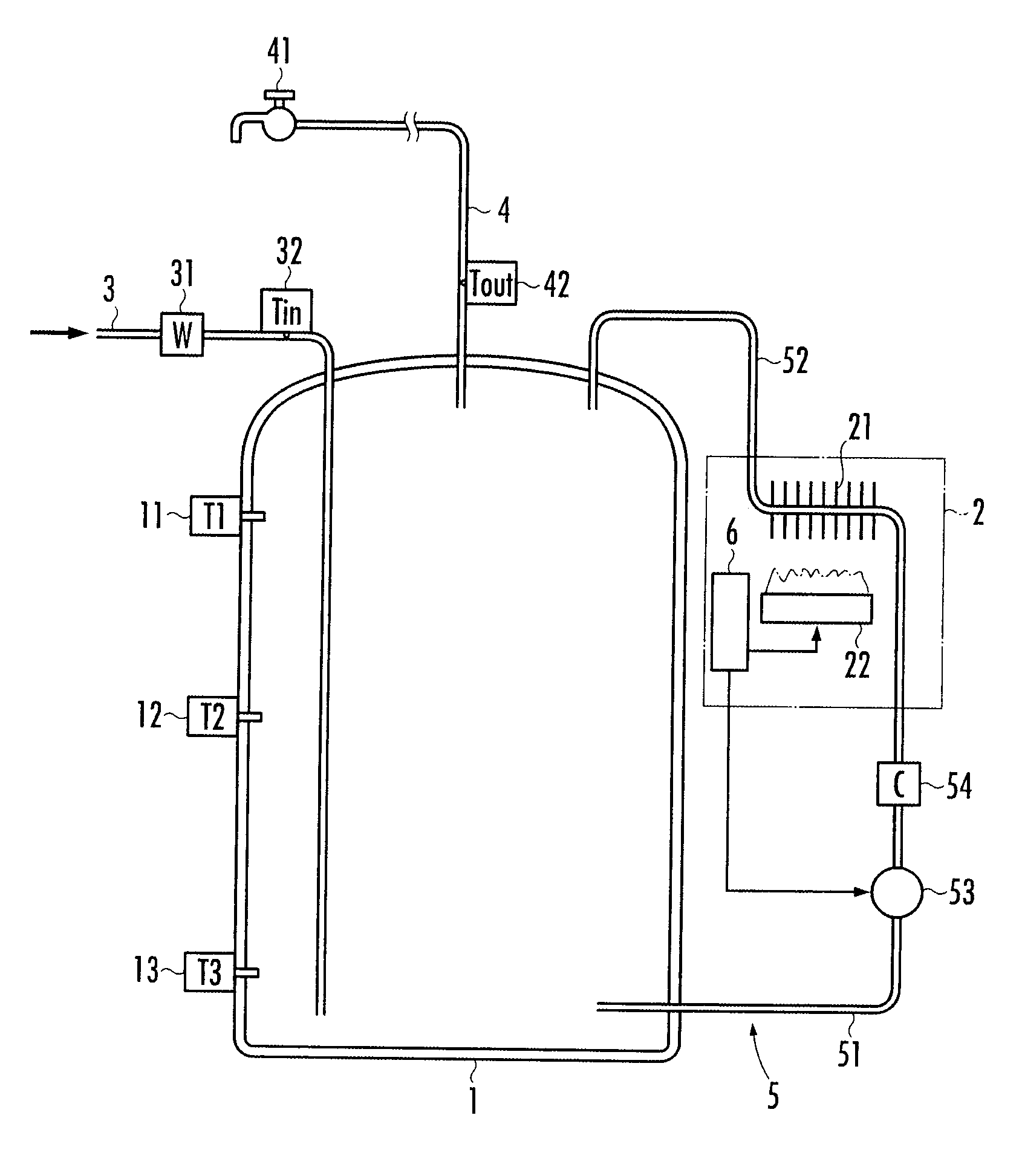 Hot water storage type hot water supply device