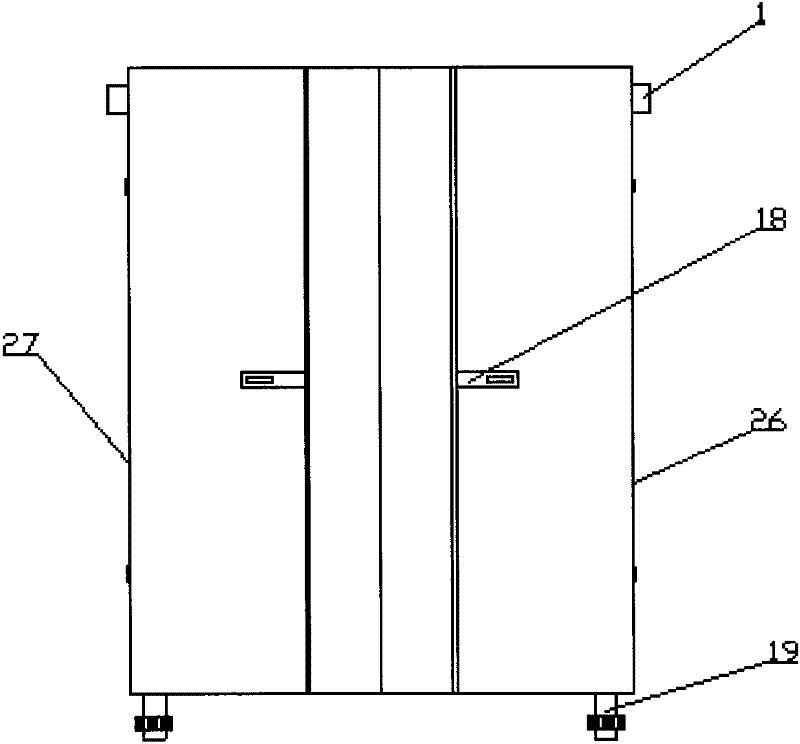 Tobacco baking equipment