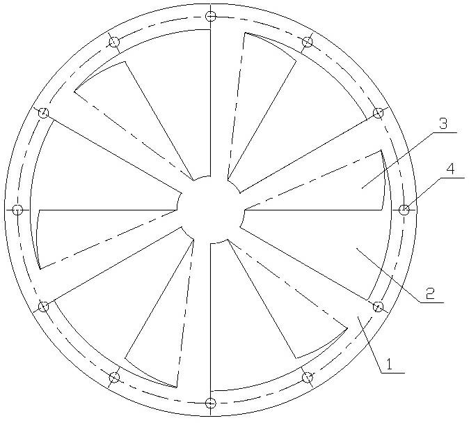 Diversion plate used for acoustic wave soot blower