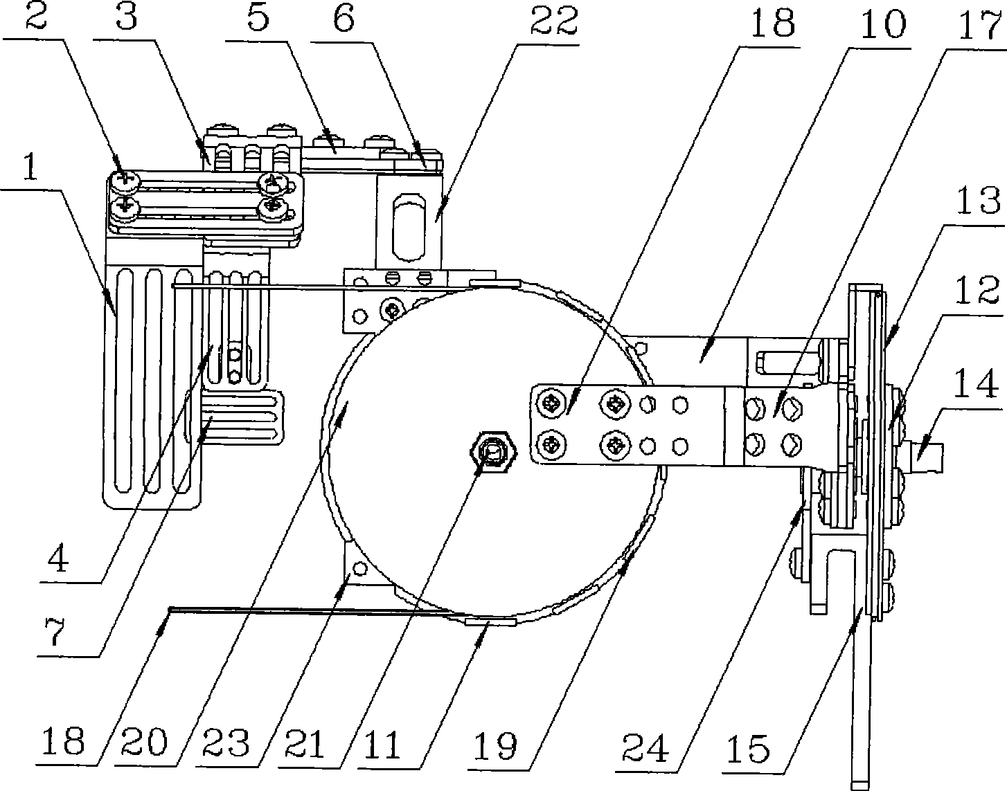 Device for healing and training shoulder joint