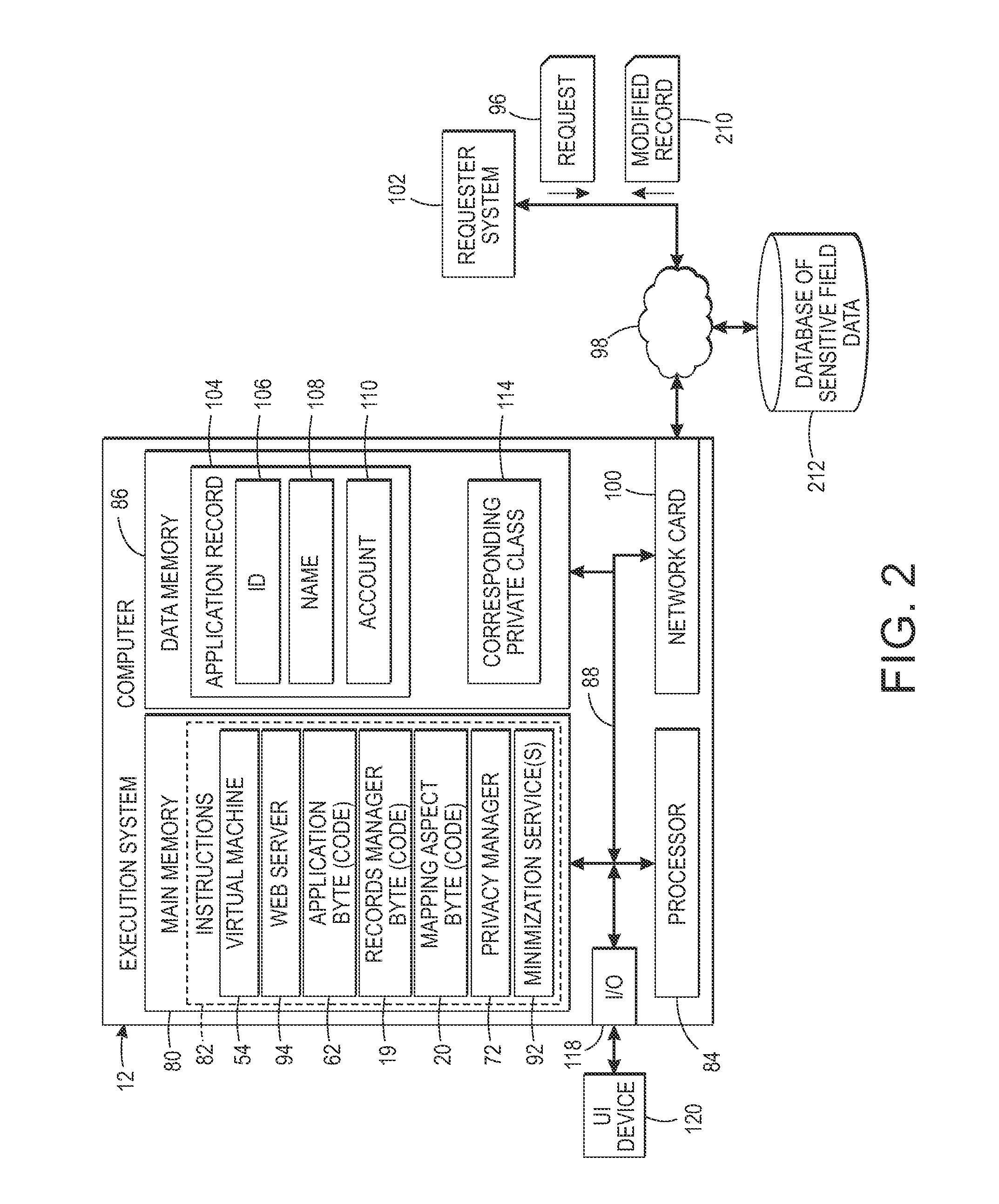 Low-cost specification and enforcement of a privacy-by-consent- policy for online services