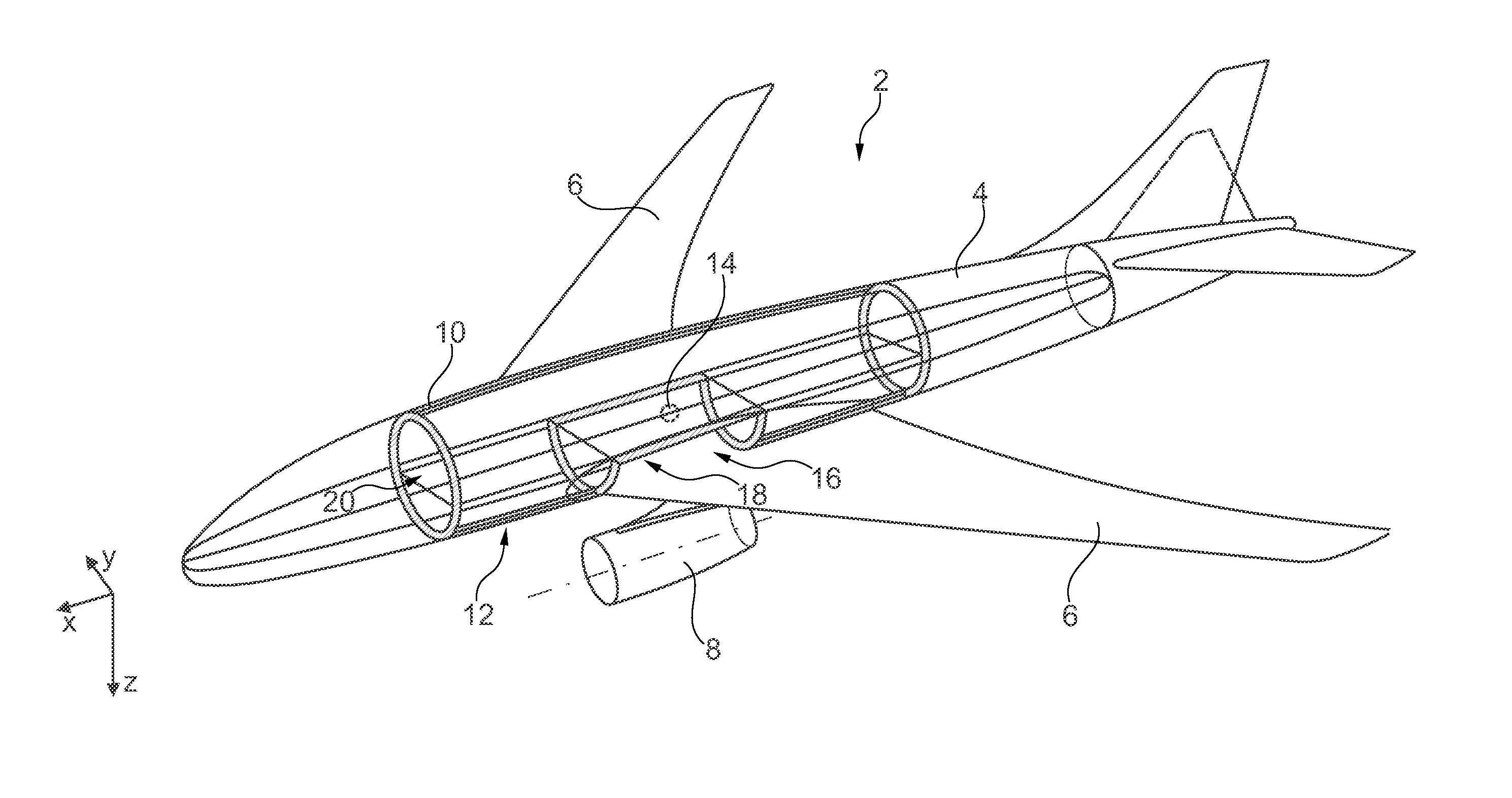 Tank System For The Cryogenic Storage Of Hydrogen, And Aircraft With A Tank System For The Cryogenic Storage Of Hydrogen