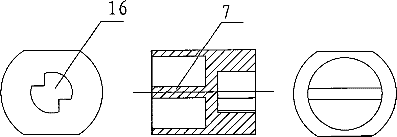 Anti-high torque handling three-pole lock