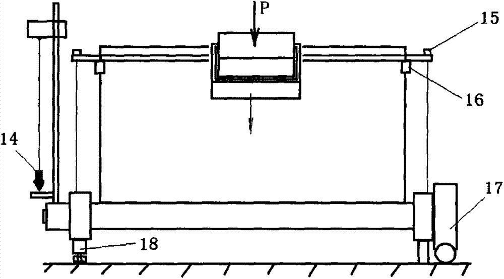 Device for measuring friction coefficient of agricultural biomass plane