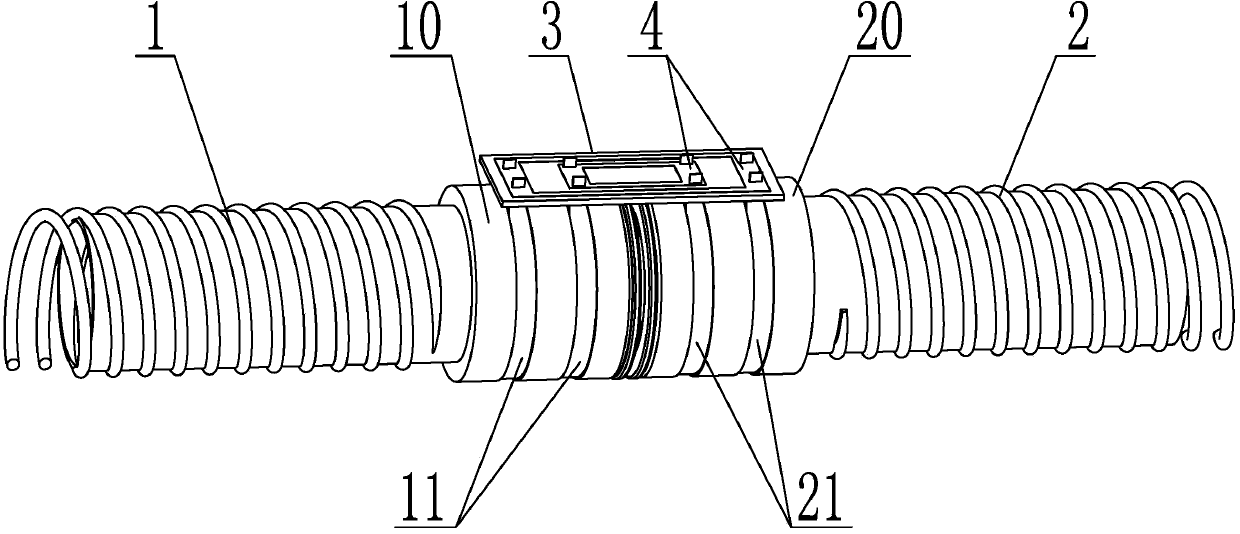 Conductive hose of dust collector