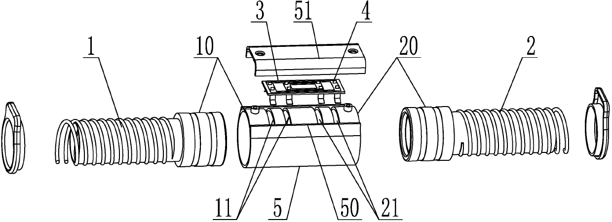 Conductive hose of dust collector