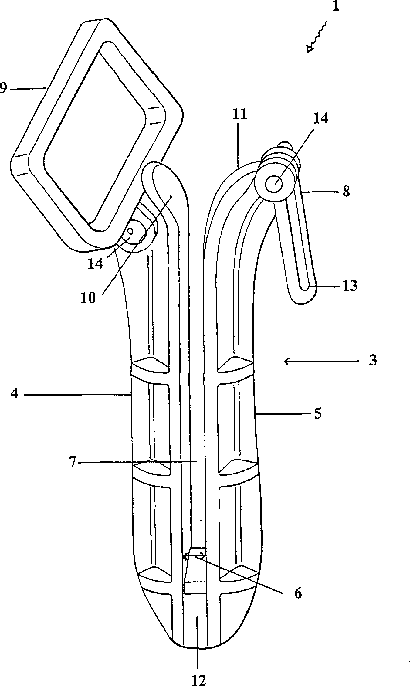 Adjustable lead, cord, rope or sheet storage device