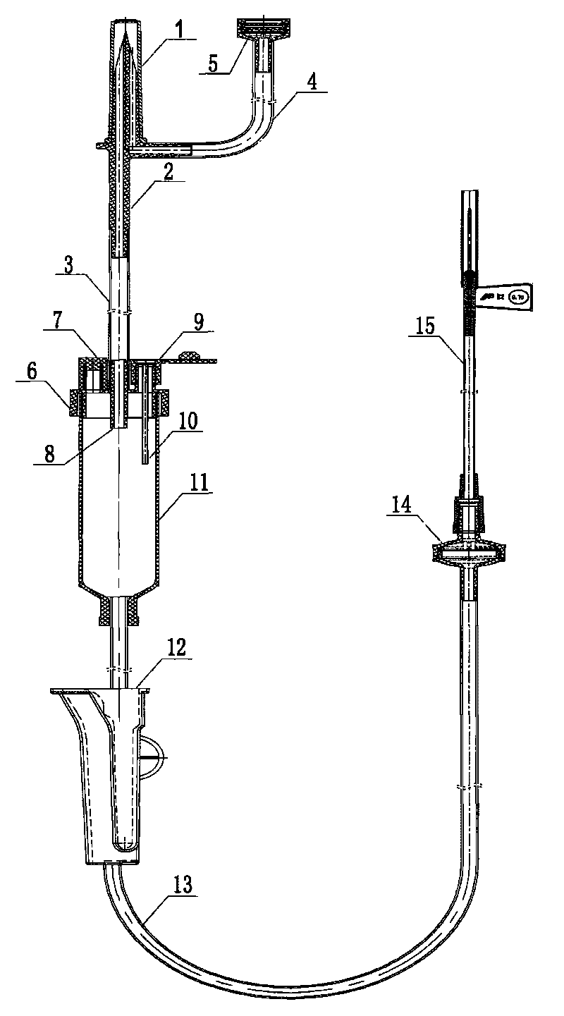 Automatic exhaust transfusion system