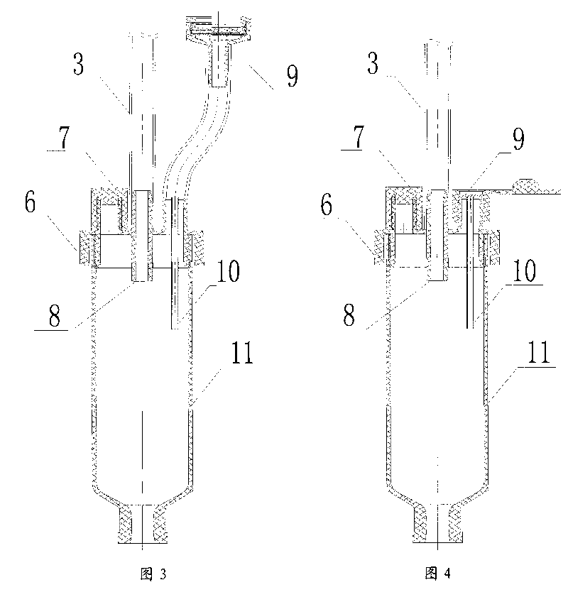 Automatic exhaust transfusion system