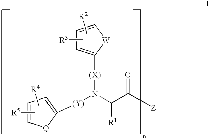 Substituted amino acids as erythropoietin mimetics