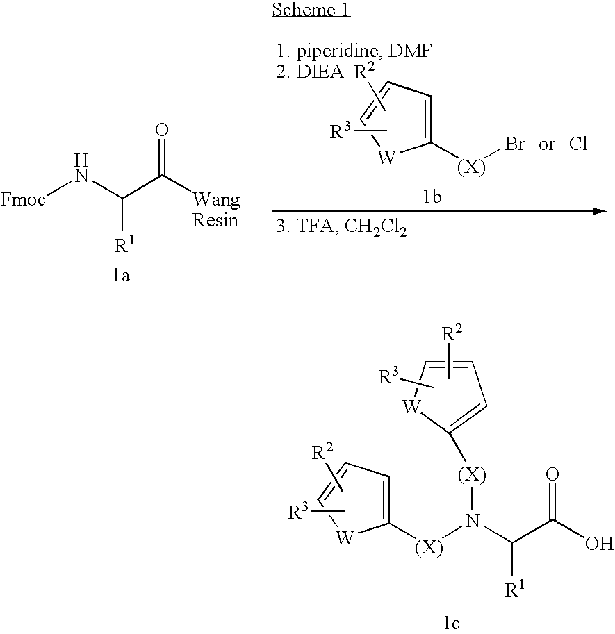 Substituted amino acids as erythropoietin mimetics