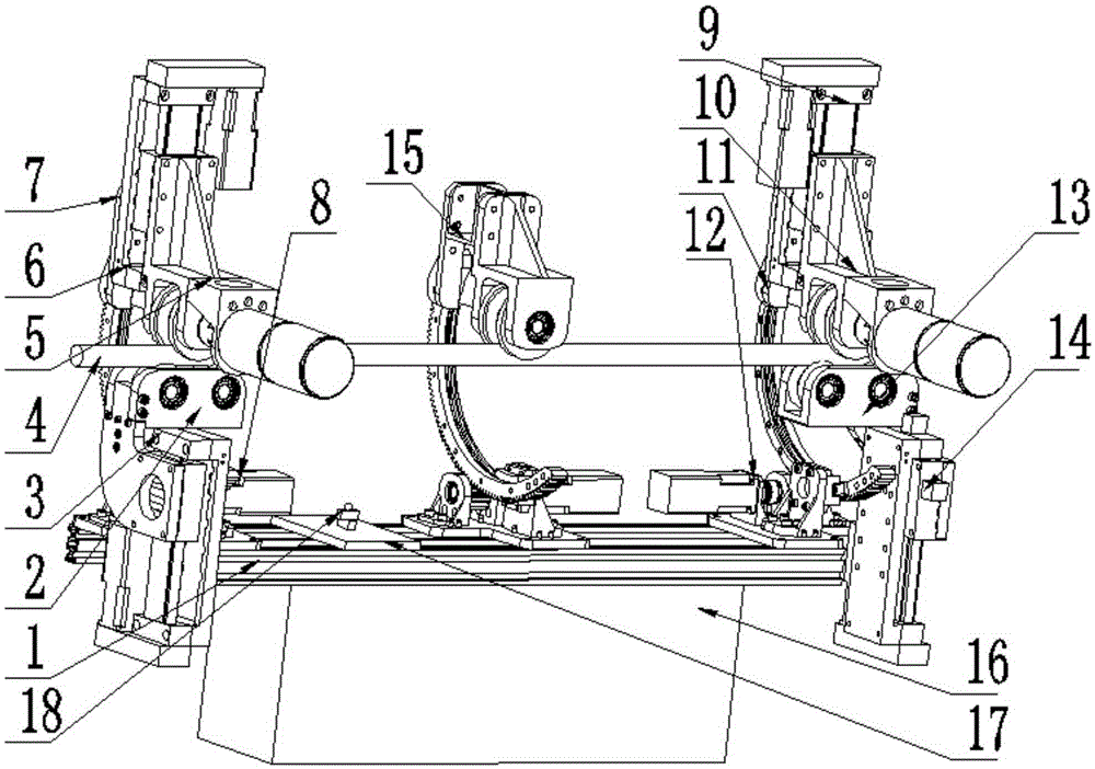 High-voltage line inspection robot