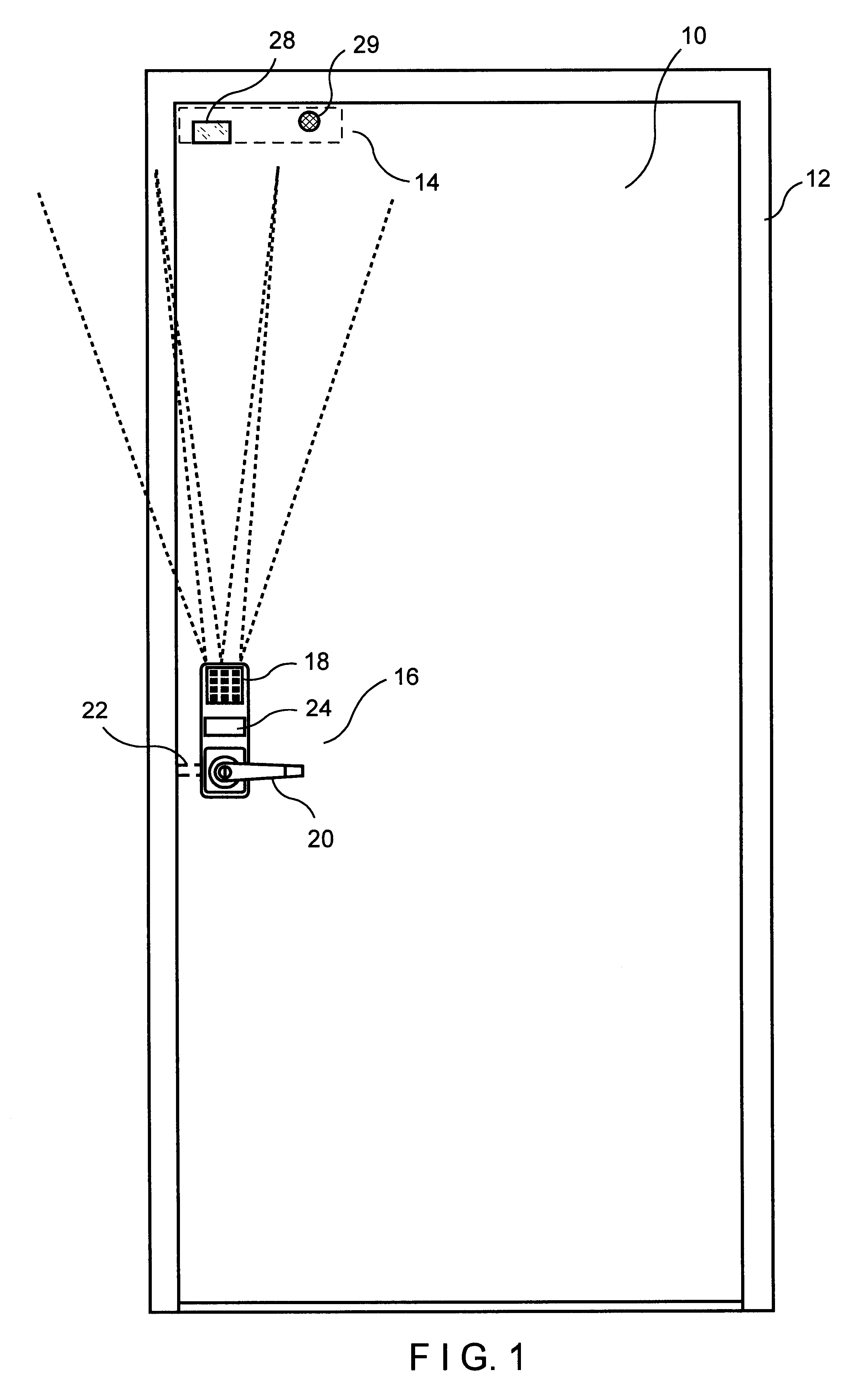 Wireless magnetic lock control system