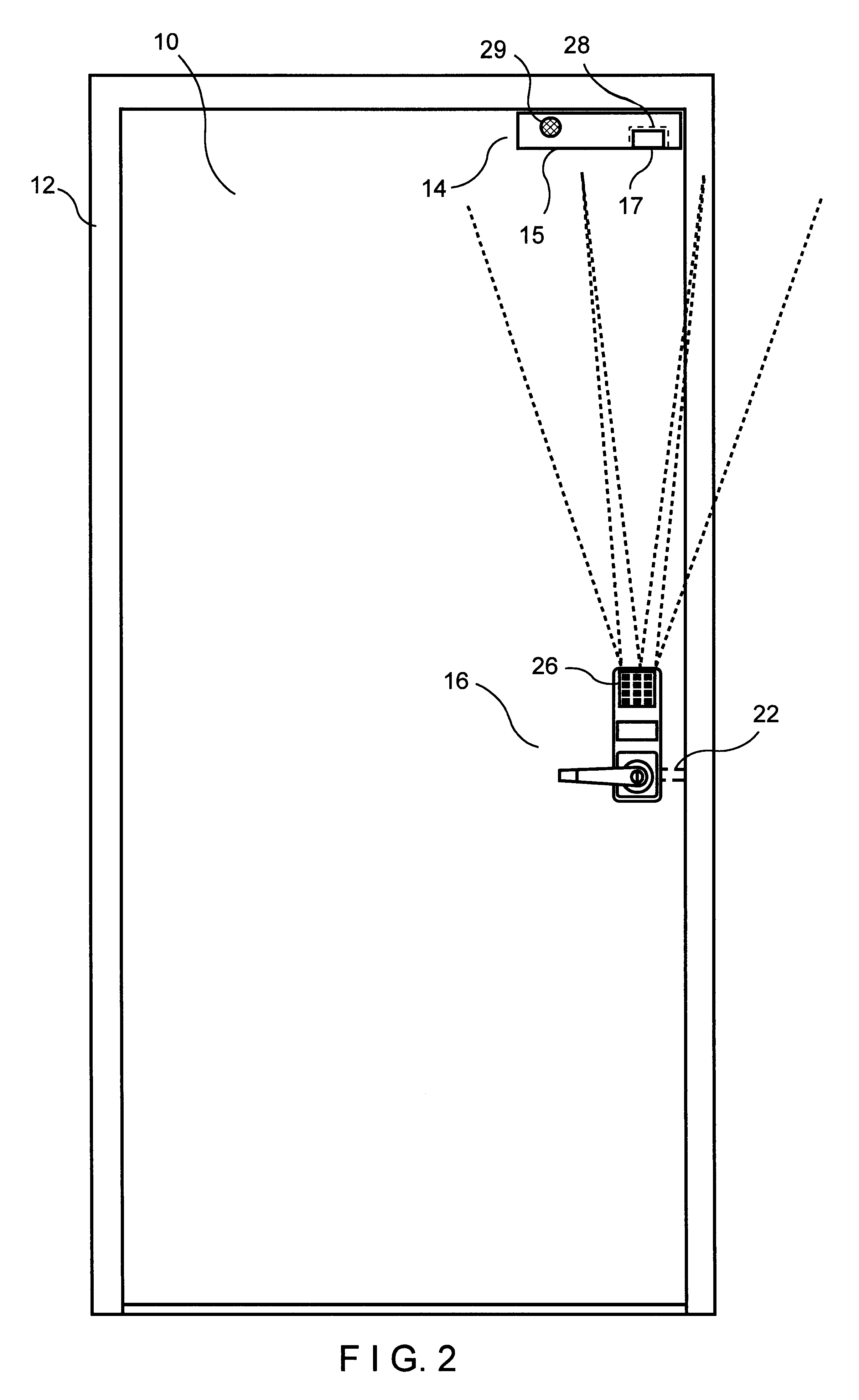 Wireless magnetic lock control system