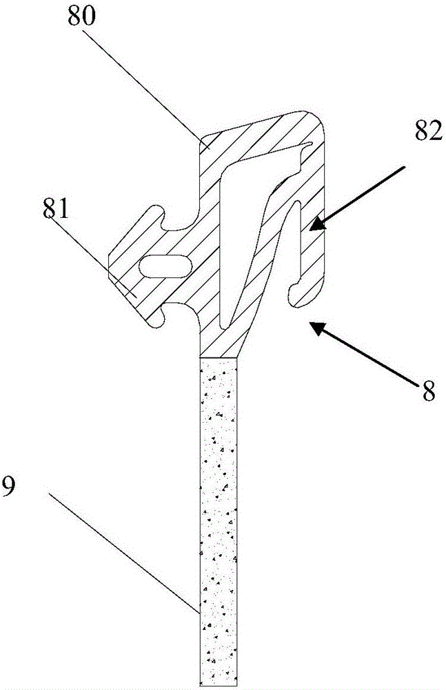 Plastic-steel fire resisting window