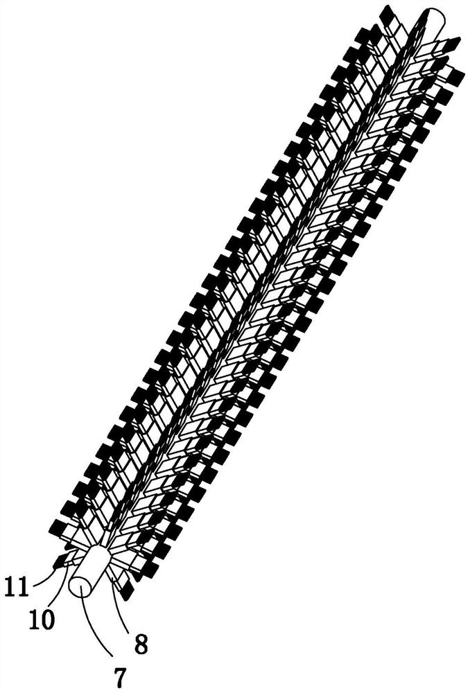 Gas singeing machine and method for singeing by using same