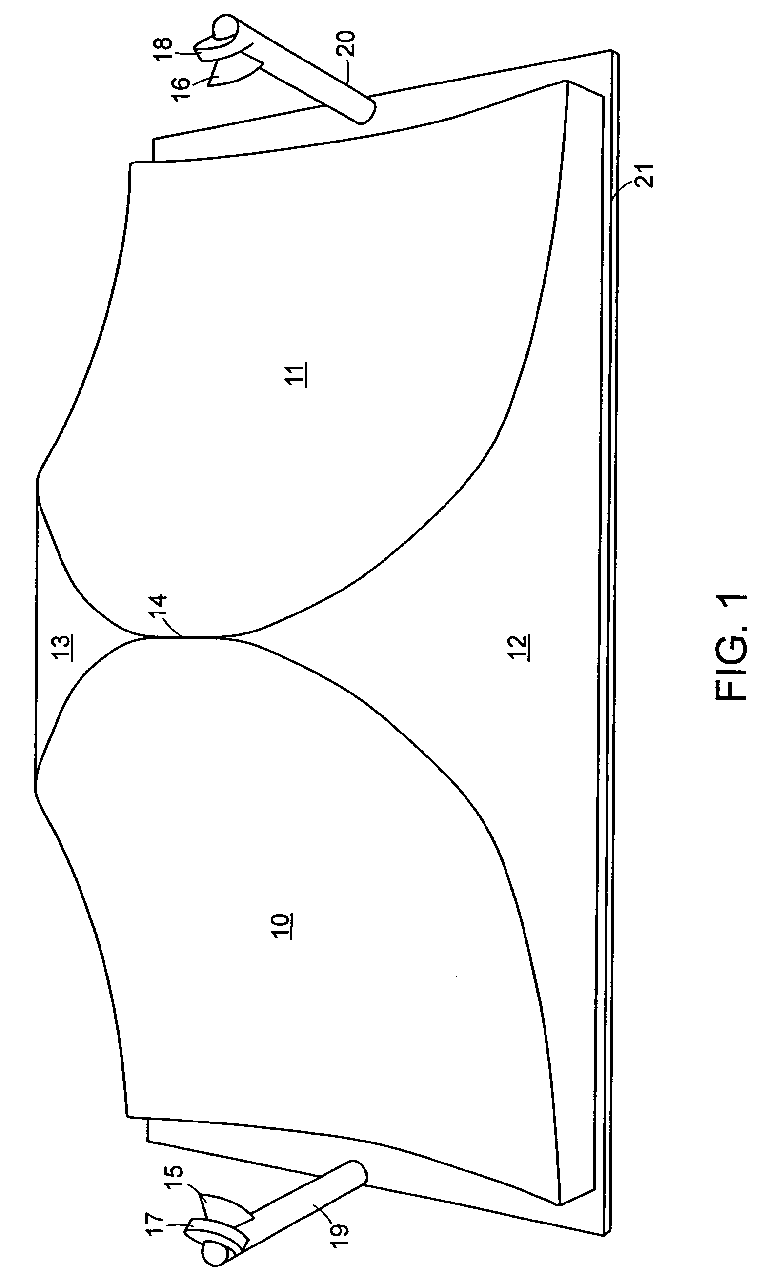 Aligned duplex antennae with high isolation