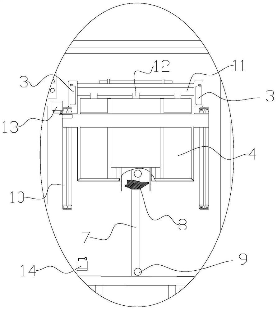 Recycling box with compression function