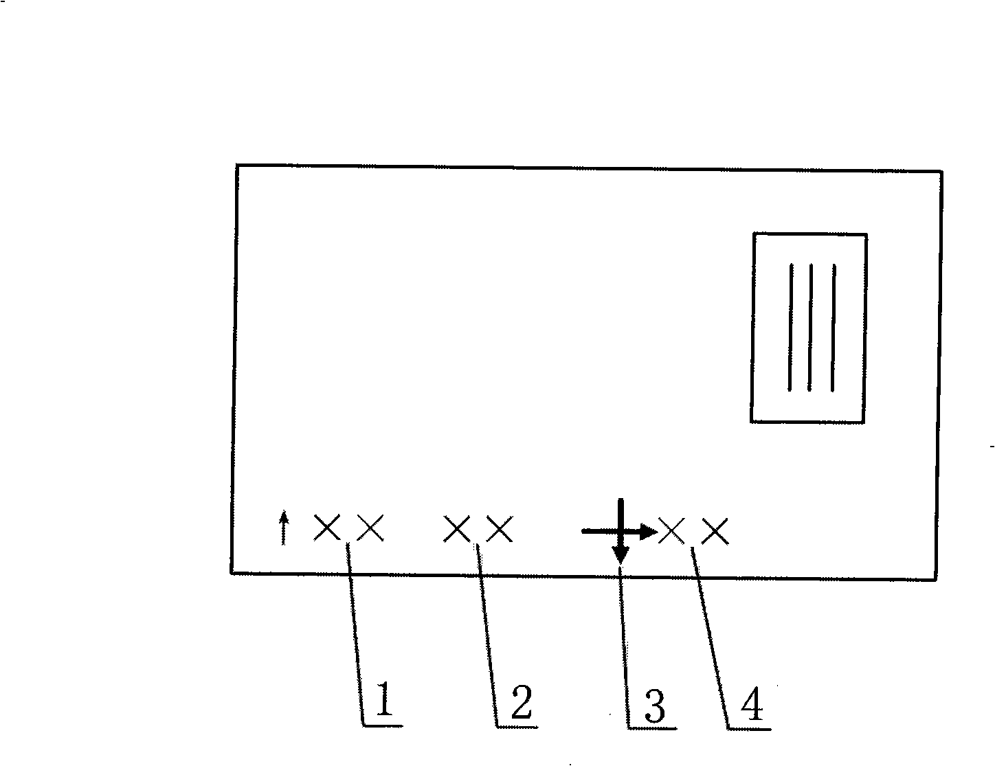 Gamma source three-source combined full view exposure method for macrotype spherical storage tank