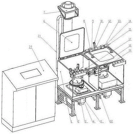 An energy-saving degreasing machine for disk parts