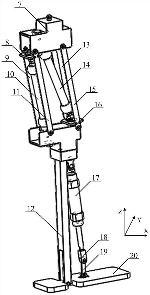 Pneumatic and configuration combined profiling robot system