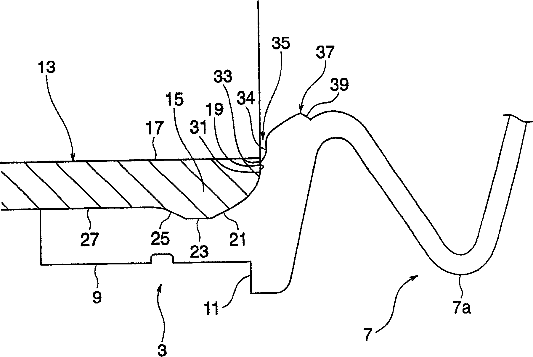 Protective cover for constant-velocity universal joint