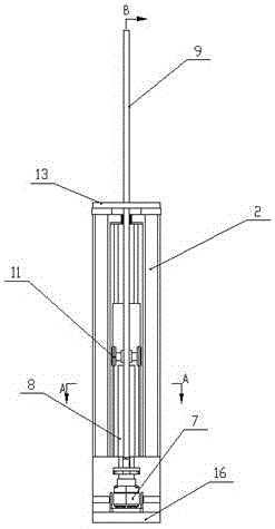 Anchor drilling machine independent rack for machine