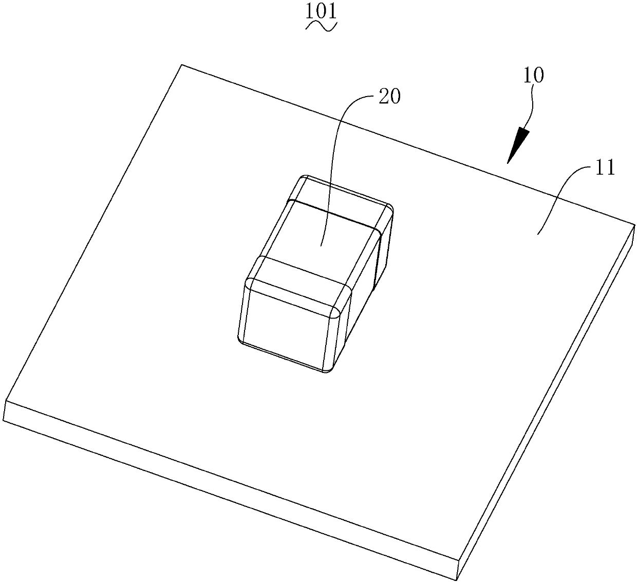 Temperature measurement assembly and electric equipment