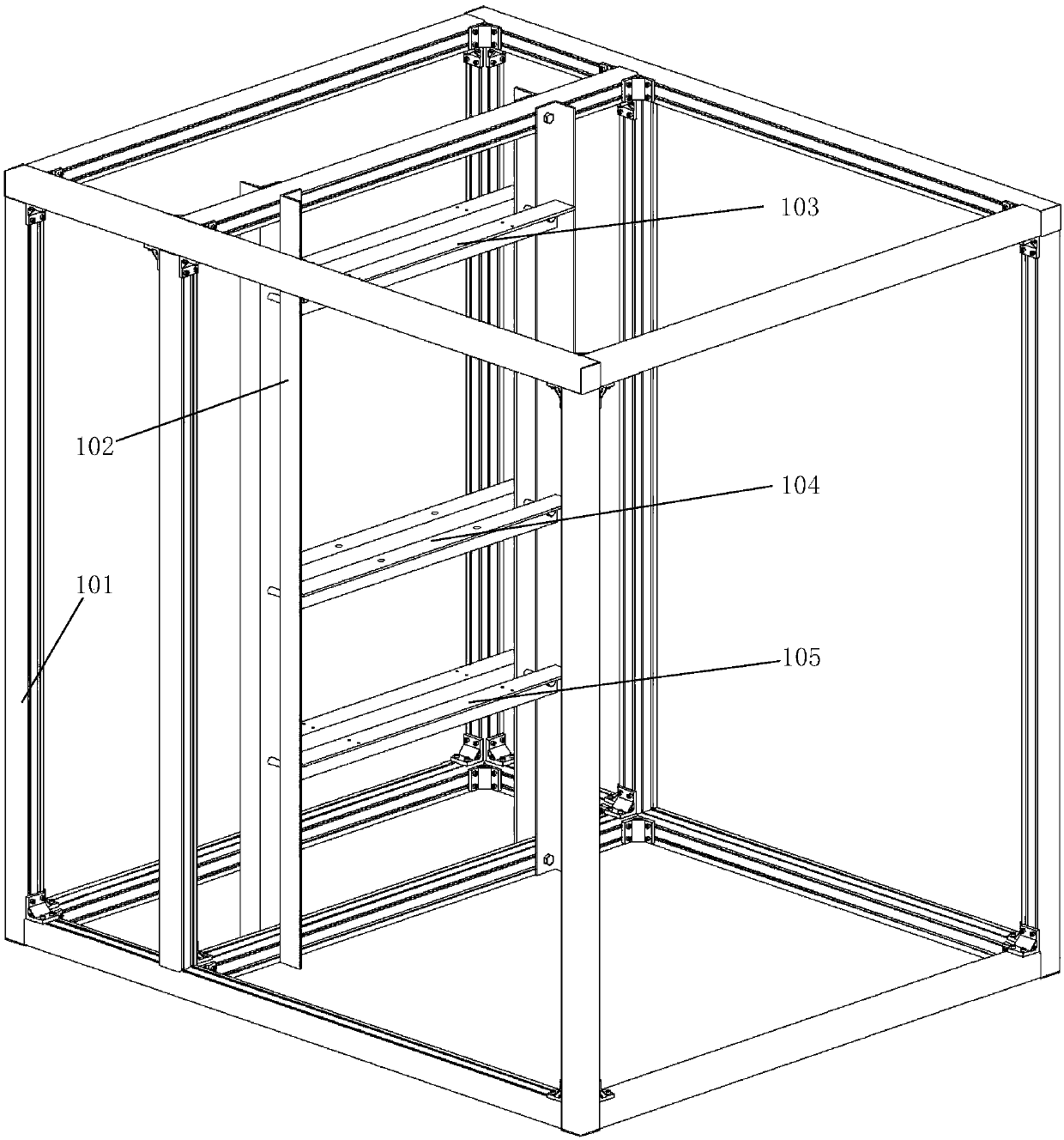 A bionic force loading and function detecting experimental platform for an in-vitro shoulder joint