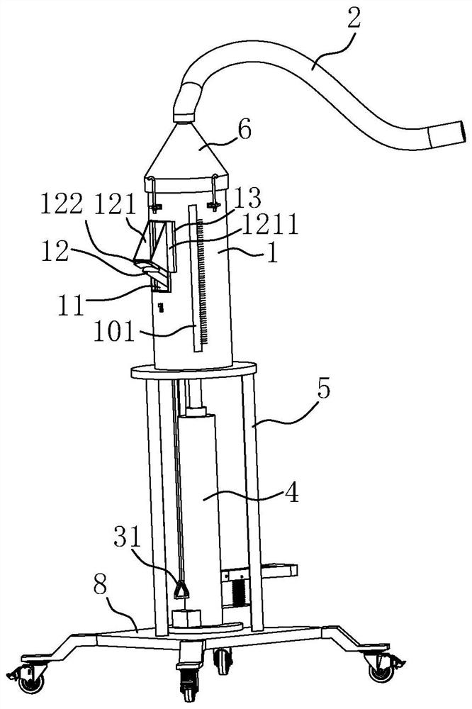 Shear wall screw hole sealing agent and sealing method