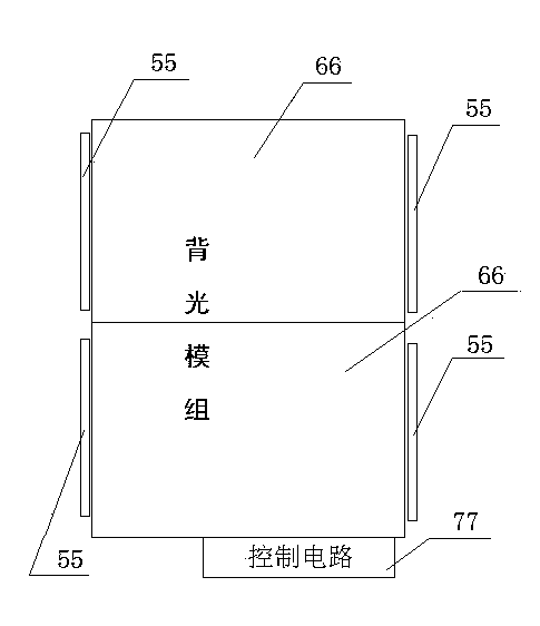 Mobile phone screen display control method and mobile terminal