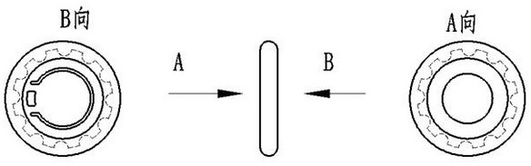 One-way valve with embedded valve plate