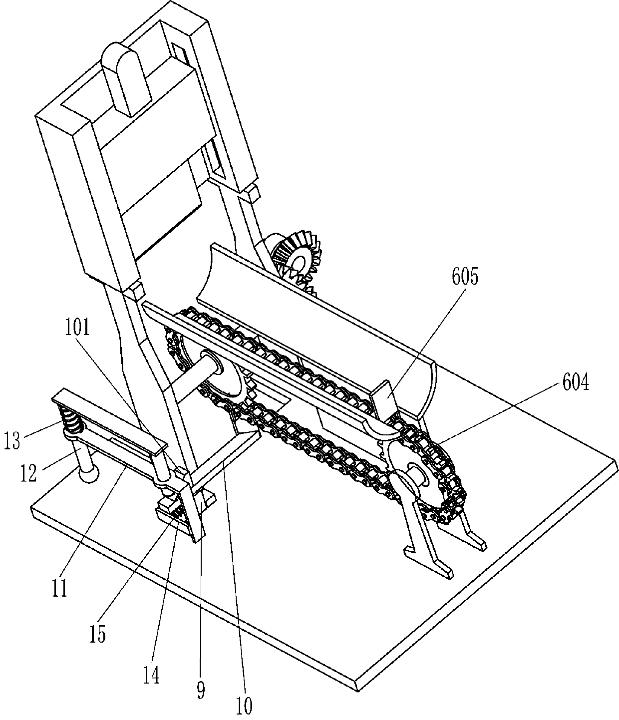 Radish equivalent slicing machine