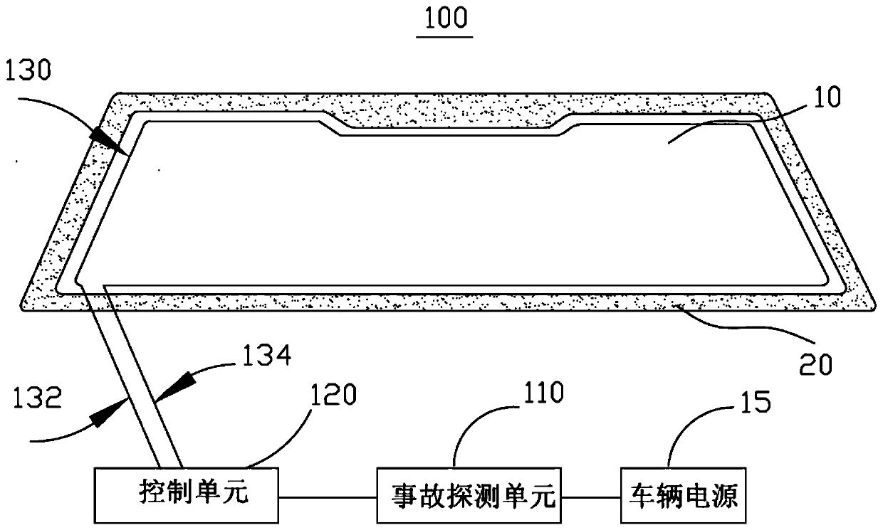 Escape system of car window