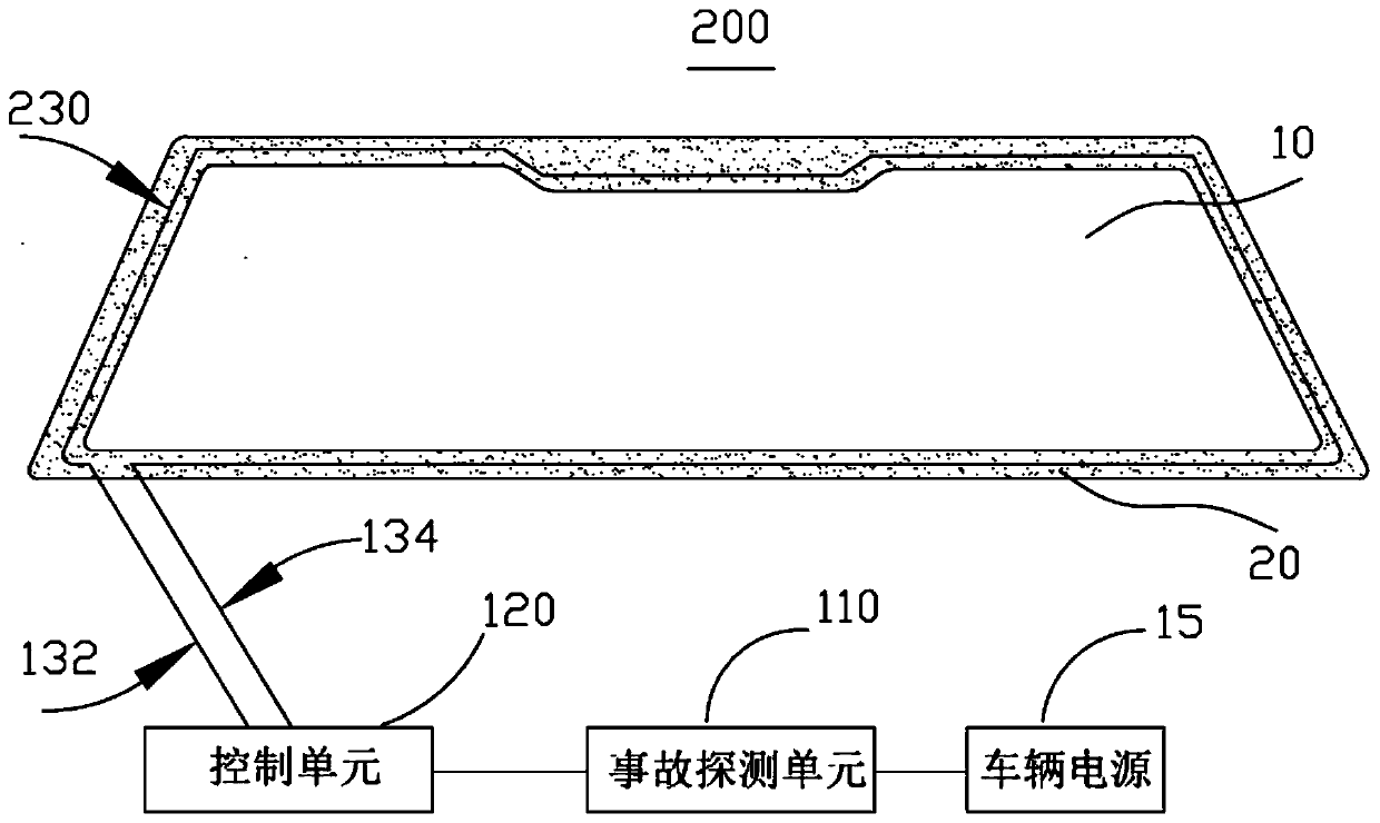 Escape system of car window