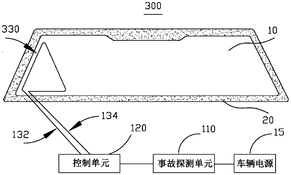 Escape system of car window