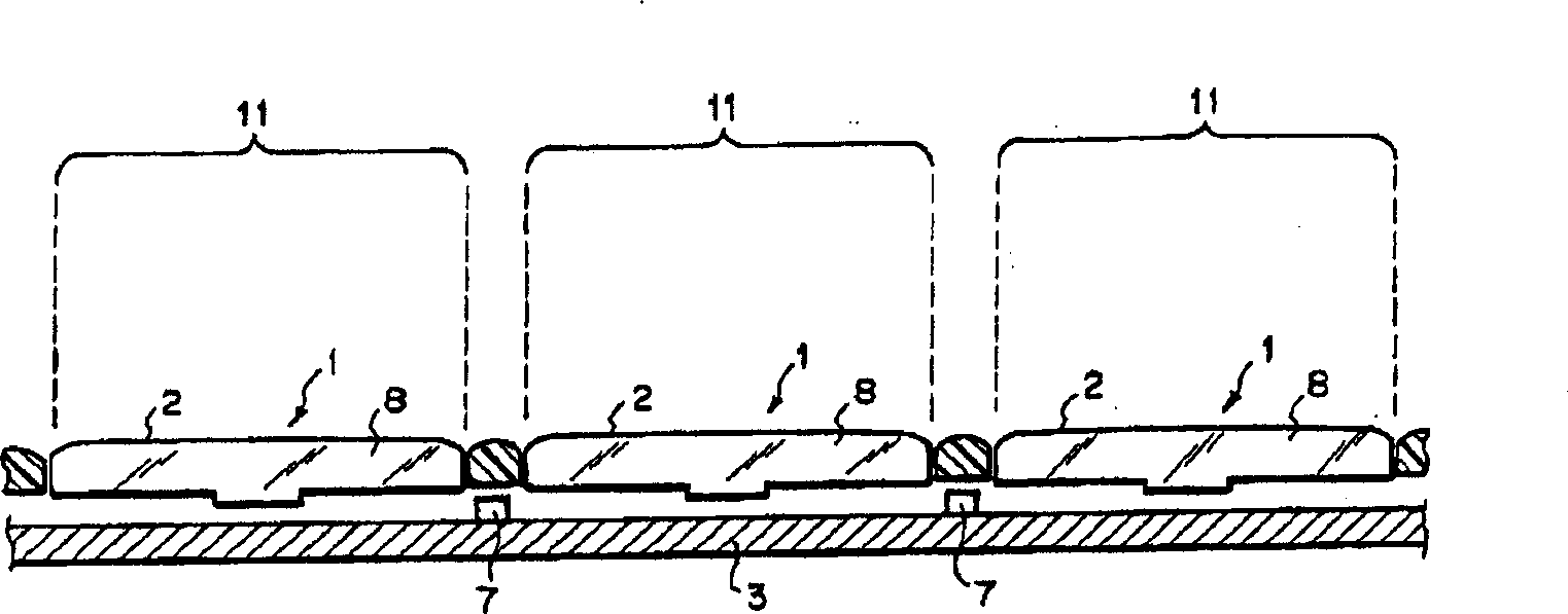 Portable telephone with diffuser and luminous device