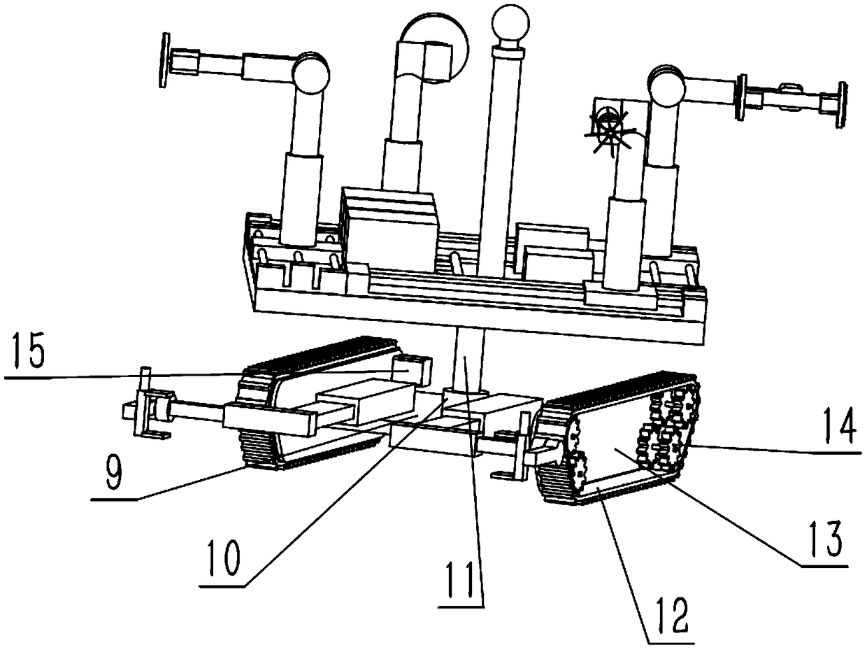 Automatic paint spraying robot