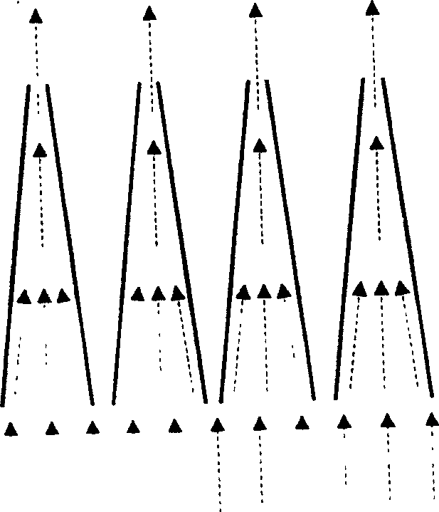 Rotational flow type water collection method