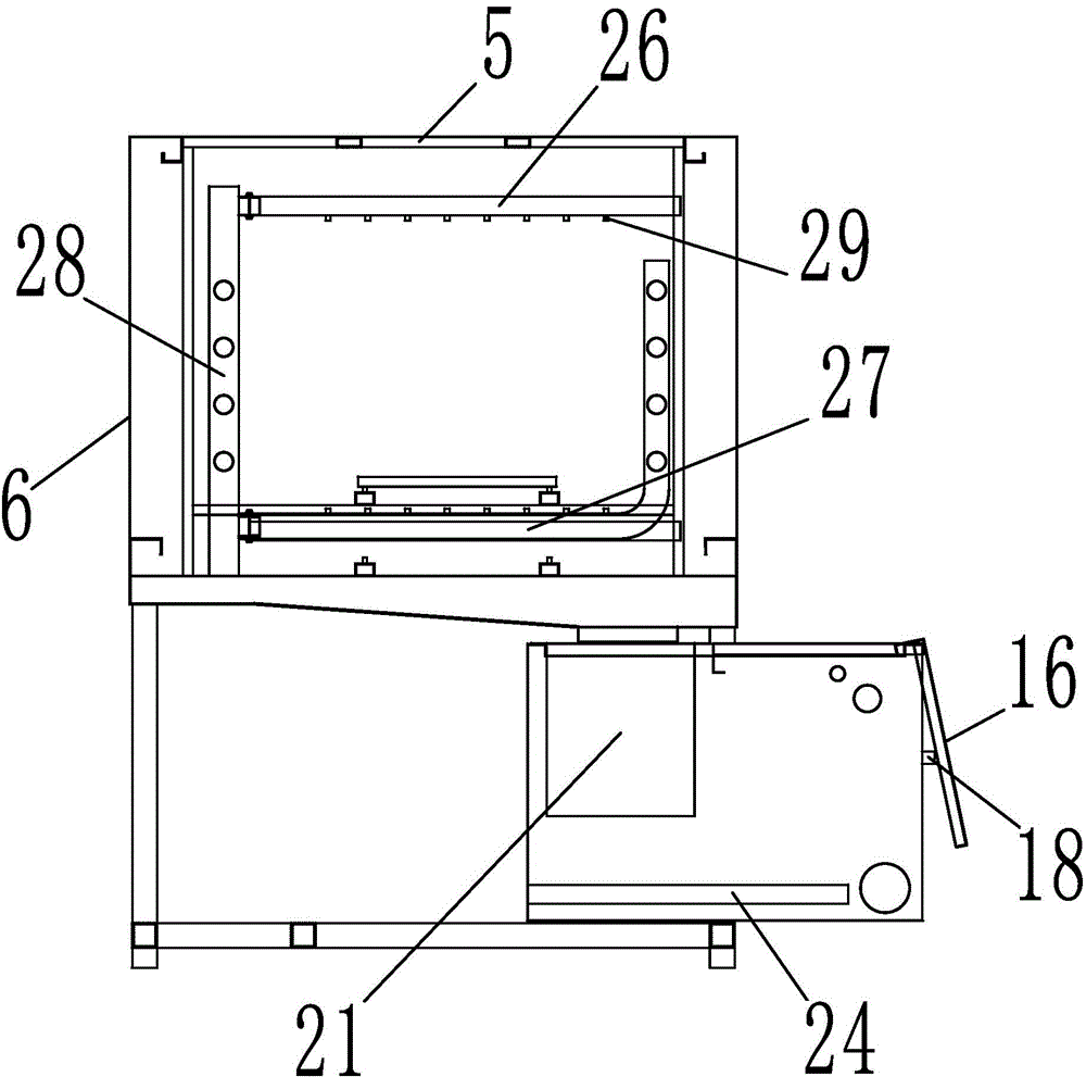 Novel tank washing machine