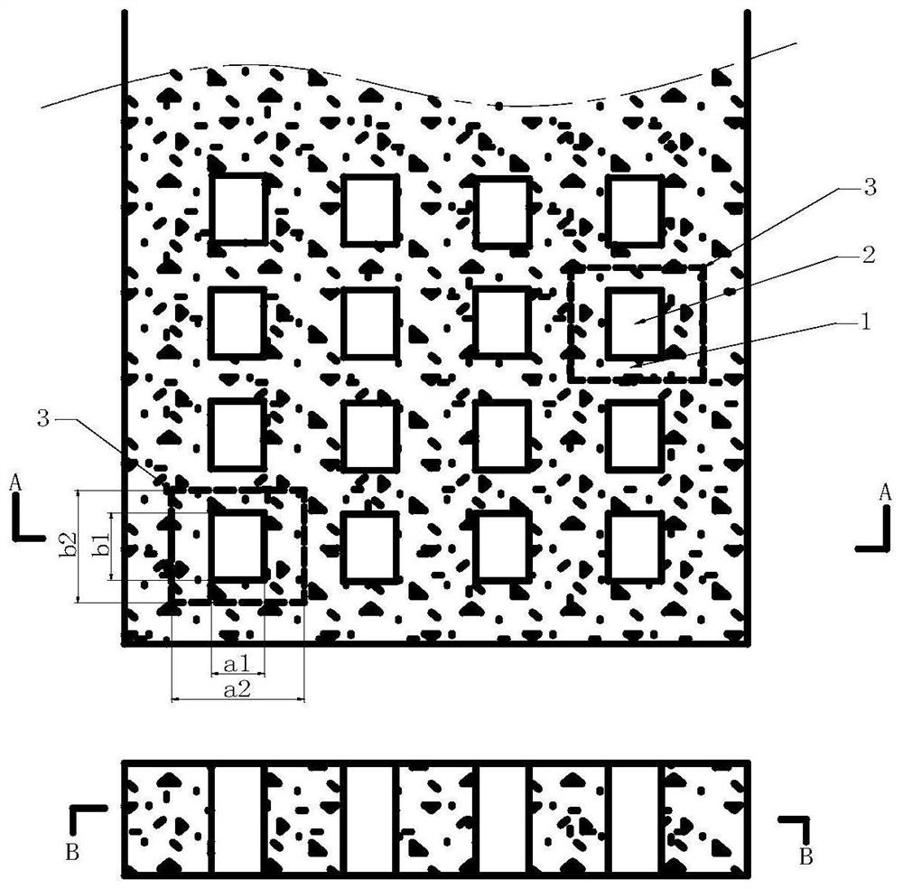 A periodic structure wave-absorbing patch and its preparation method