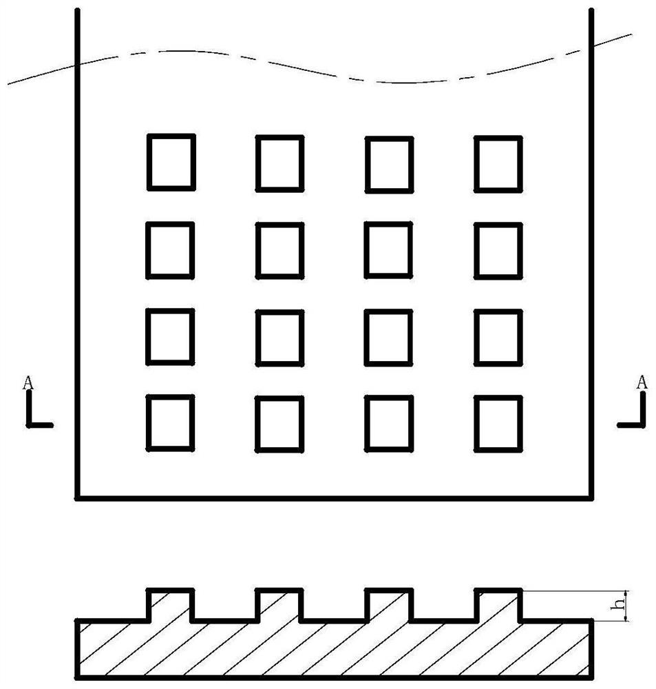 A periodic structure wave-absorbing patch and its preparation method